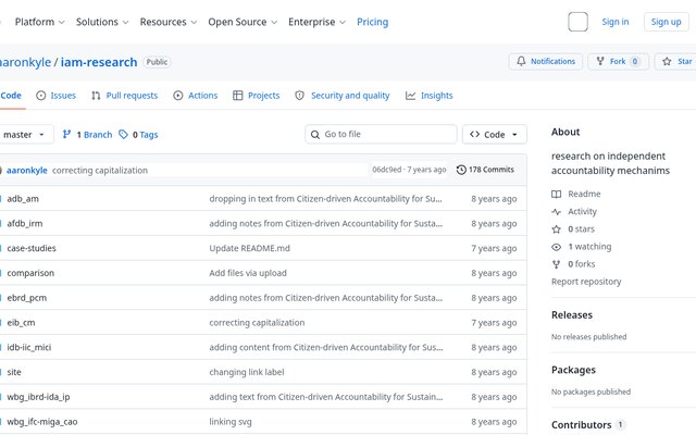 Preview of iam-research