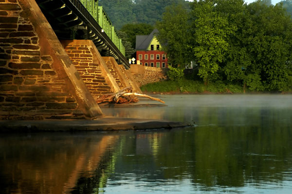 Bridgeton-Milford Bridge, Upper Black Eddy