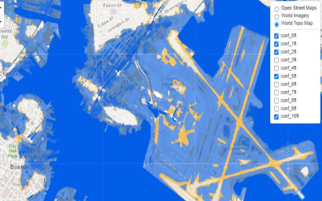 Preview of NOAA sea level rise